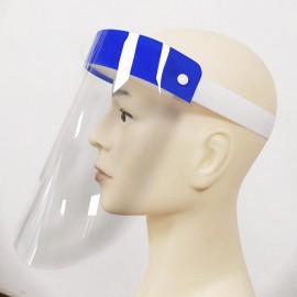 2PCS Double-sided Transparent Anti-fog Face Shield Protective Film Tool Fashion Women/men Bucket Hats