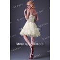 Best Quality  Summer Women's Short Strapless Elegant Casual party dress Sexy Bandage Evening dresses  CL3520
