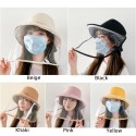 Dust-proof Fisherman Hat Anti-fog Anti-saliva Protective Cap With Clear Cover Saliva Prevents Most Odors