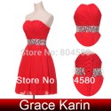 Elegant designsexy Strapless Women Chiffon Prom Dresses Short Evening Gown Formal Party Dress CL4792