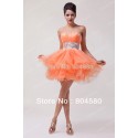 Off-Shoulder Formal Party Gown Short Homecoming Dress Mini Prom Cocktail Dresses  CL4793