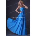 Hot A-line sweetheart elegant off-shoulder Floor length Formal Prom party Gown cheap bridesmaid dresses   CL3458 (AL12)