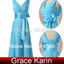 Latest Design Stock Deep V-Neck Chiffon Prom short Dress Formal Evening Gown Mini party Dresses CL6015