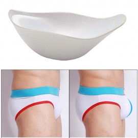 Men Sponge Pad Breathable Bulge Enhancer-Cup Pouch Pad for Swimwear Underpants underwear male solid color