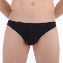 Men briefs Seamless Breathable Sexy Underwear See-through Low-rise Briefs male solid color Underpants