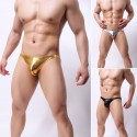 Men briefs Sexy Ultra-thin underwear male Low Waist Breathable Solid Color Elastic Underpants Briefs