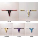 Men's Briefs Male Underwear Low Waist Underpants Spliced Sissy Plus Size Briefs