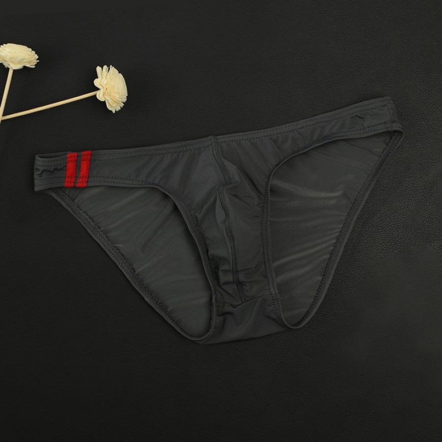 Men's Briefs Sexy Breathable Briefs Low Rise Seamless Bulge Underwear ...