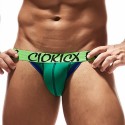 Men's Briefs Sexy Stretchy Briefs Low Rise Jockstrap G-String Thong T-Back Letter Pattern Male Underpants Cotton Underwear