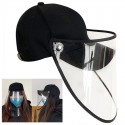 Multifunctional Sun Hats Women/men Protective Cap Dust-proof Hat Anti-fog Windproof Face Cover Saliva-Proof