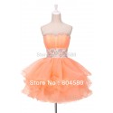  Design Sexy Short Voile Ball Gown Cocktail Party Dress Prom Formal dresses Graduation  CL4793