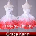  design Organza Colorful Short Homecoming Dresses Prom Gowns Cocktail Party Dress CL4977