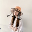 Outdoor Face Protective Cover Cap Anti-dust Protection Hat Anti-fog Anti-Saliva Detachable Foldable Cover
