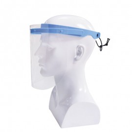 Safety Face Shield Detachable With 10 Plastic Clear Protective Visor Anti-fog Transparent Safety Faceshiel Full Face Cover Mask