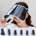 Women/Men's Outdoor Casual Sun Visors Anti-ultraviolet Cap With Protective Cover Fashion Casual Beach Sun Hats