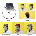 Women/men Bucket Hats Safe Anti-spitting Protective Cap Cover Outdoor Fisherman Hat  Wear-resistant Saliva-Proof Dust-Proof